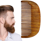 KeshBindu Wooden Comb for Beard & Hair Styling | Compact, Lightweight & Elegant