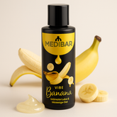 Medibar Vibe Banana Flavor 100ml - Personal Lubricant and Massage Gel For men & Women