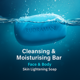 RUDRAMANI Skin Lightening Soap for Face & Body – Antifungal, Anti-Aging, Eczema Care, Oil Control & Moisturizing Cleansing Bar – 75g
