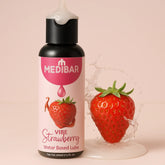 Medibar Vibe Strawberry Flavor 100ml - Personal Lubricant and Massage Gel For men & Women