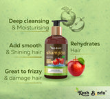 KeshBindu Natural Apple Cider Vinegar Shampoo, 300ml