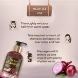 KeshBindu Red Onion Black Seed Oil Shampoo, 300ml