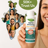  Lilipati Teeth Whitening Mint Powder – Natural Whitening, Stain Removal & Fresh Breath