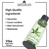 Medibar Vibe Aloe Vera Flavor 100ml - Personal Lubricant and Massage Gel For men & Women