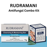 RUDRAMANI Ayurvedic Skin Care Combo – Herbal Ointment + Skin Lightening Soap for Glowing Skin, Pimples, Eczema, Scars, Fungal Infections & Oil Control – Natural Face & Body Care